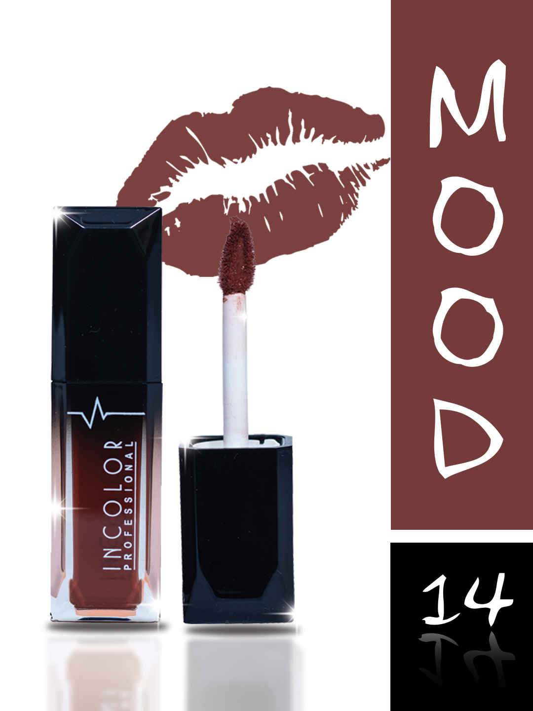 Buy Incolor Professional Matte Mini Lip Gloss 14 Mood (8) ml - Purplle