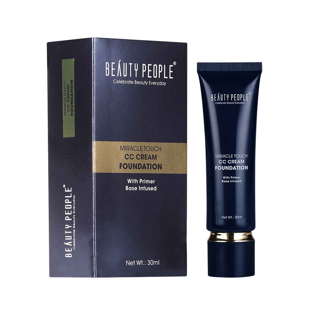 Buy Beauty People Miracle Touch CC Cream Foundation 02 Natural - Purplle