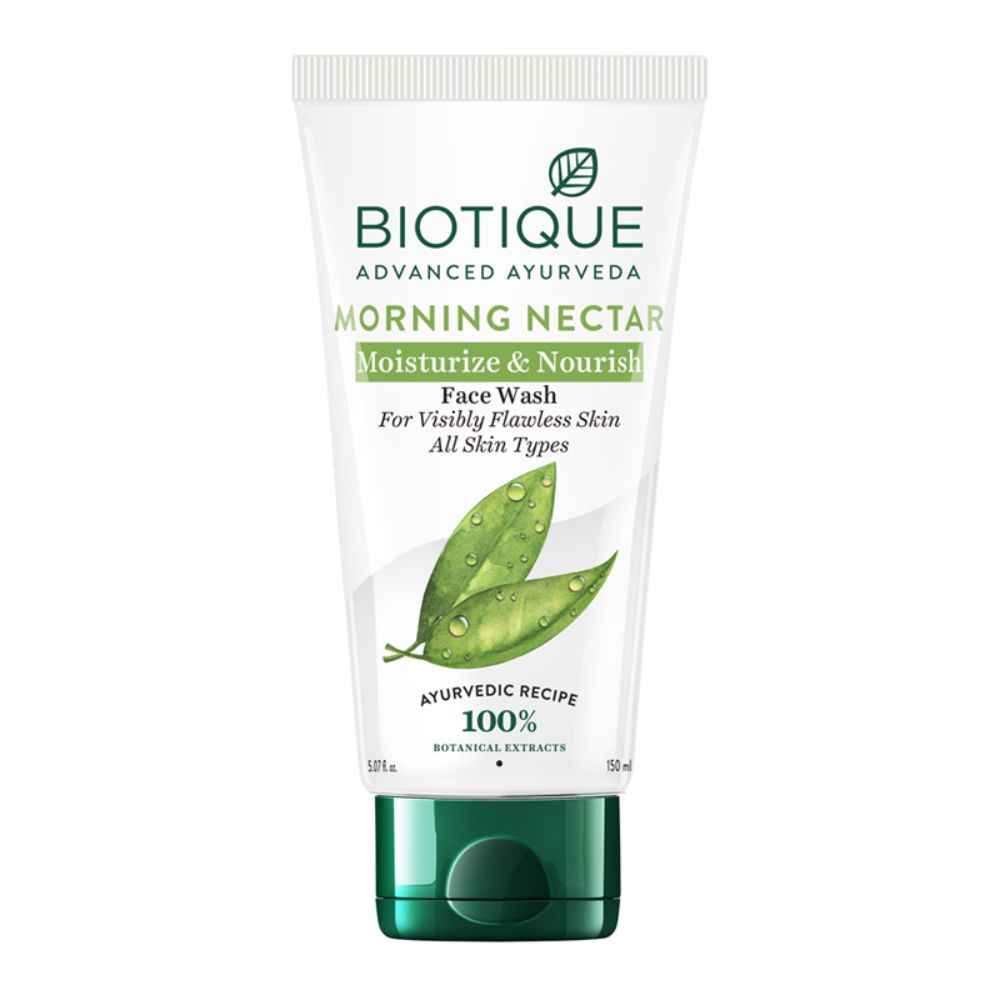 Buy Biotique Morning Nectar Moisturize & Nourish Face Wash (150 ml) - Purplle