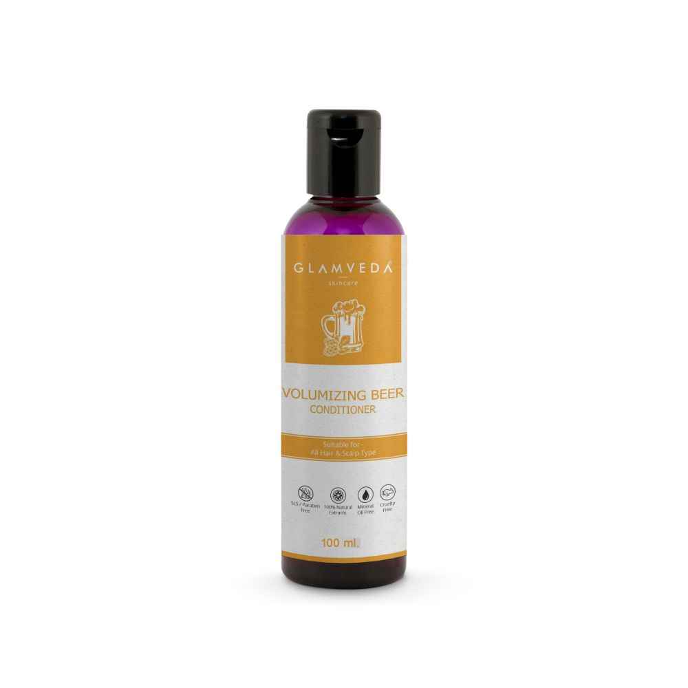 Buy Glamveda volumizing Beer Conditioner 100 ml - Purplle