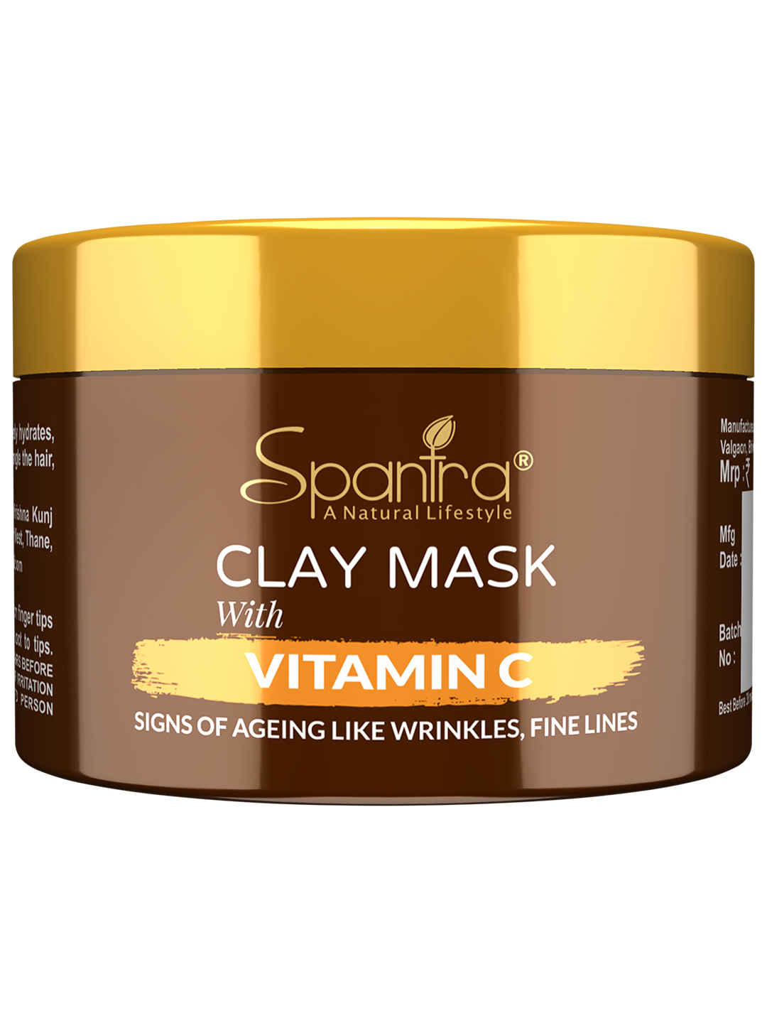 Buy Spantra Vitamin C Clay Mask (125 gm) - Purplle