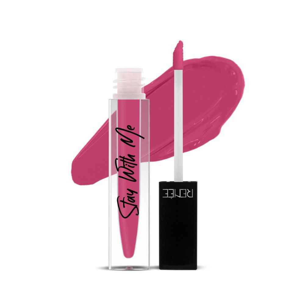 Buy RENEE Stay With Me Matte Lip Color - Hots For Pink, 5 ml, Long lasting, Light Weight & Non Transfer Formula, Water & Smudge Proof - Purplle