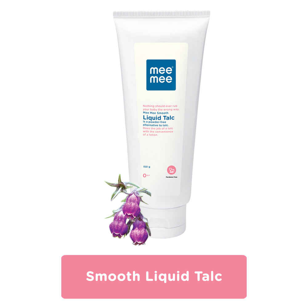 Buy Mee Mee Smooth Liquid Talc (150 g) - Purplle