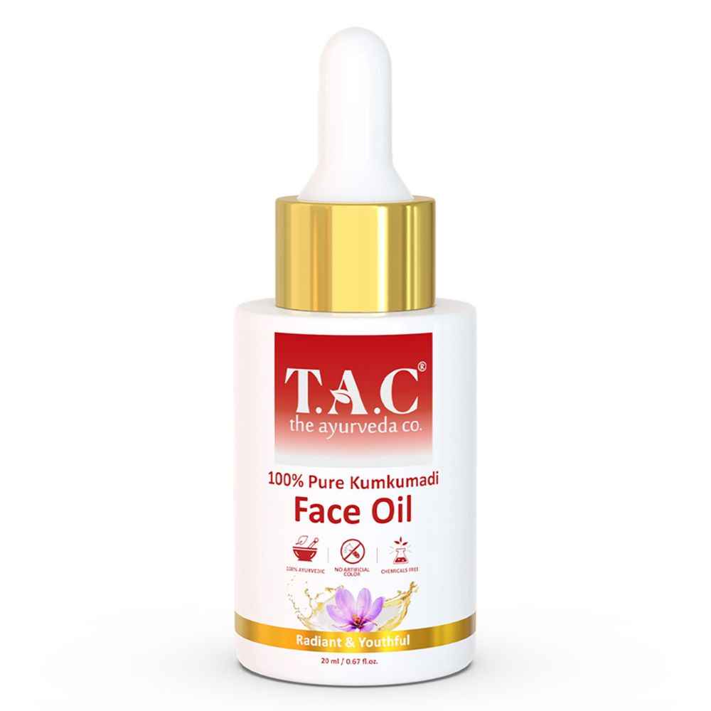Buy TAC - The Ayurveda Co. 100% pure Kumkumadi Face Oil For Radiant And Youthful Skin - Purplle