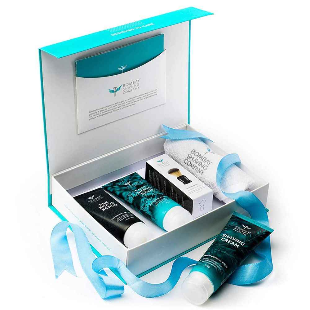 Buy Bombay Shaving Company 3 Step Shaving Kit 600 gm - Purplle
