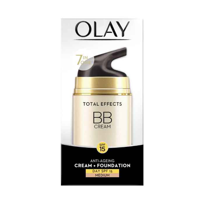 Buy Olay Total Effects BB Cream Touch Of Foundation With SPF 15|50 gm - Purplle