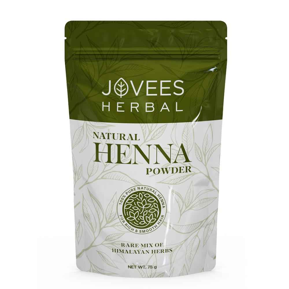 Buy Jovees Herbal Mehandi/Henna Powder | With Amla, Shikakai & Brahmi Powder | For Extra Conditioning | Control Hair Fall & Repairs Damaged Hair 75 gm - Purplle