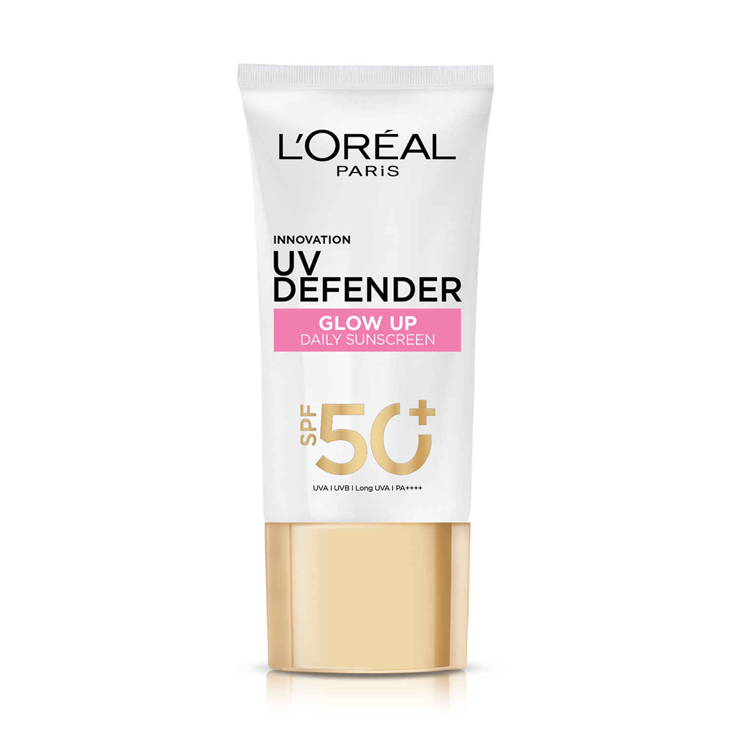 Buy L'Oreal Paris UV Defender Serum Protector Sunscreen SPF 50+, Bright & Clear (50 ml) - Purplle