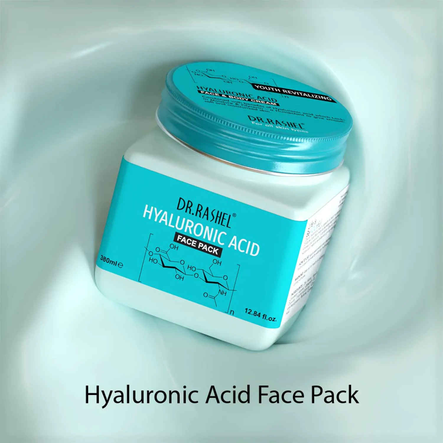 Buy Dr.Rashel Youth Revitalizing Hyaluronic Acid Face Pack For All Skin Type (380 ml) - Purplle