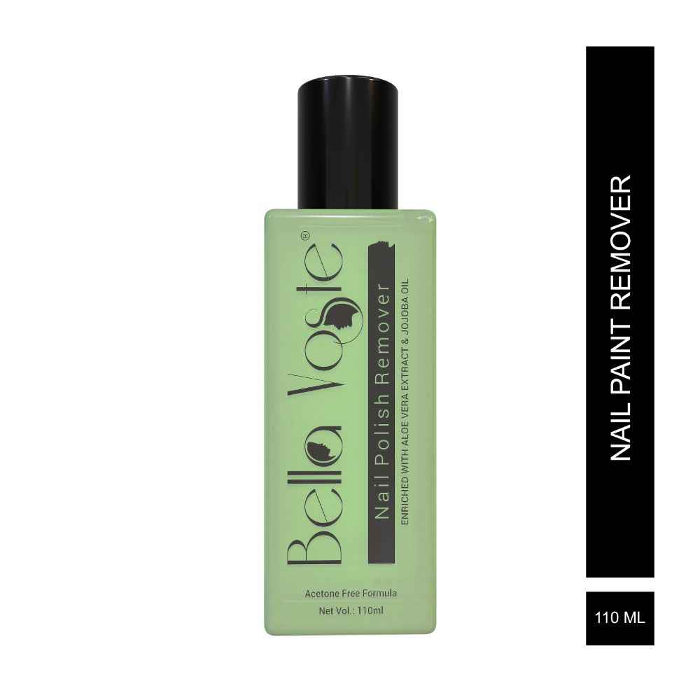 Buy Bella Voste , Nail Paint Remover, Enriched with ALOE VERA EXTRACT & JOJOBA Oil, Acetone Free, 110 ml , AQUA (01) - Purplle