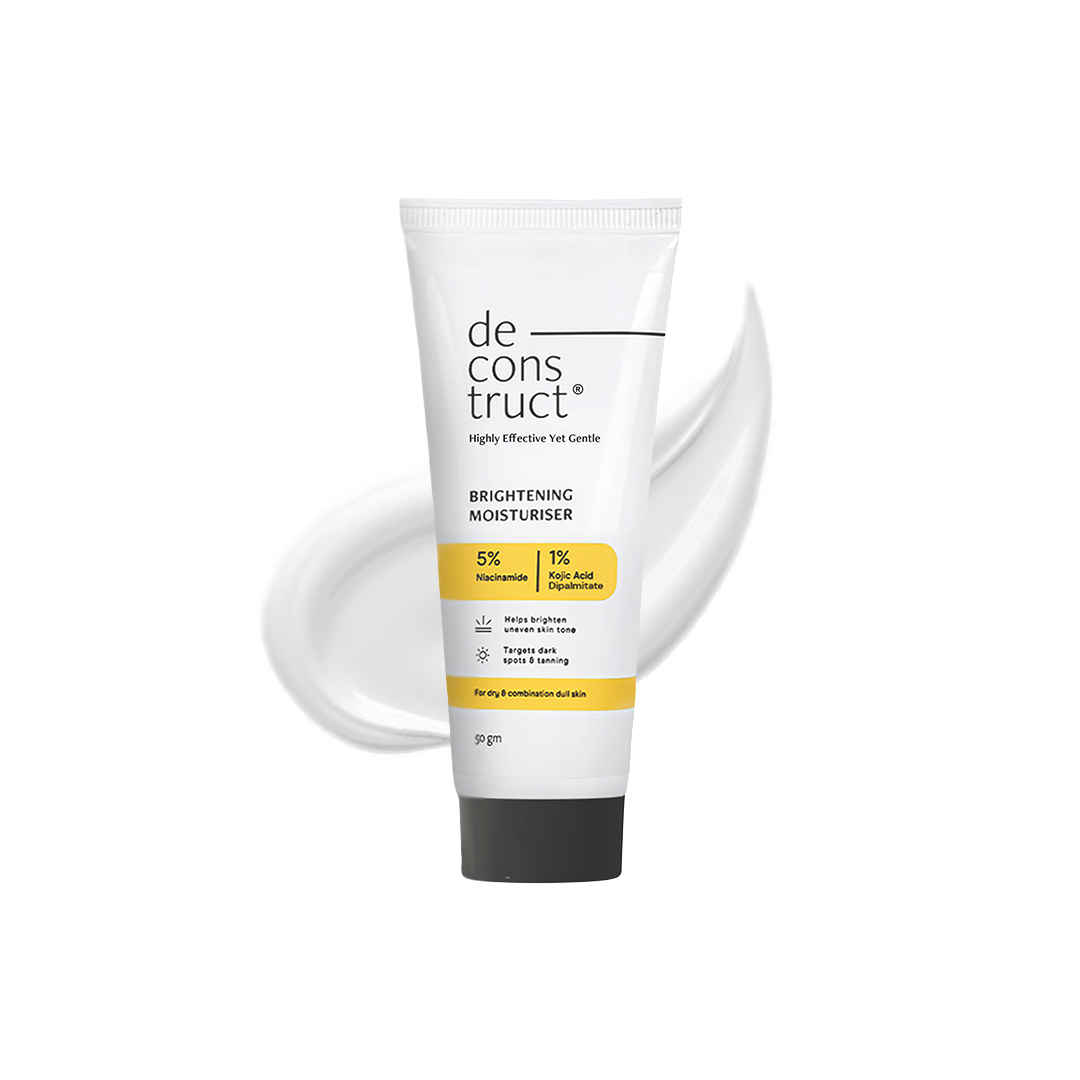 Buy Deconstruct Vitamin C Brightening Moisturizer- 3% Vitamin C + 1% Kojic Acid Dipalmitate (50 gm) - Purplle