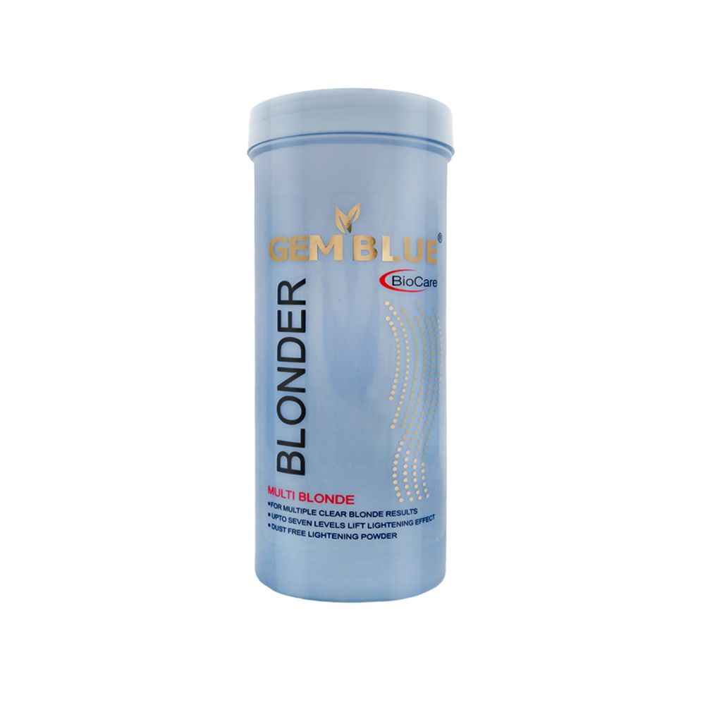 Buy Gemblue Biocare Blonder Multi Blonde Powder - Lightening Powder 400gm - Purplle