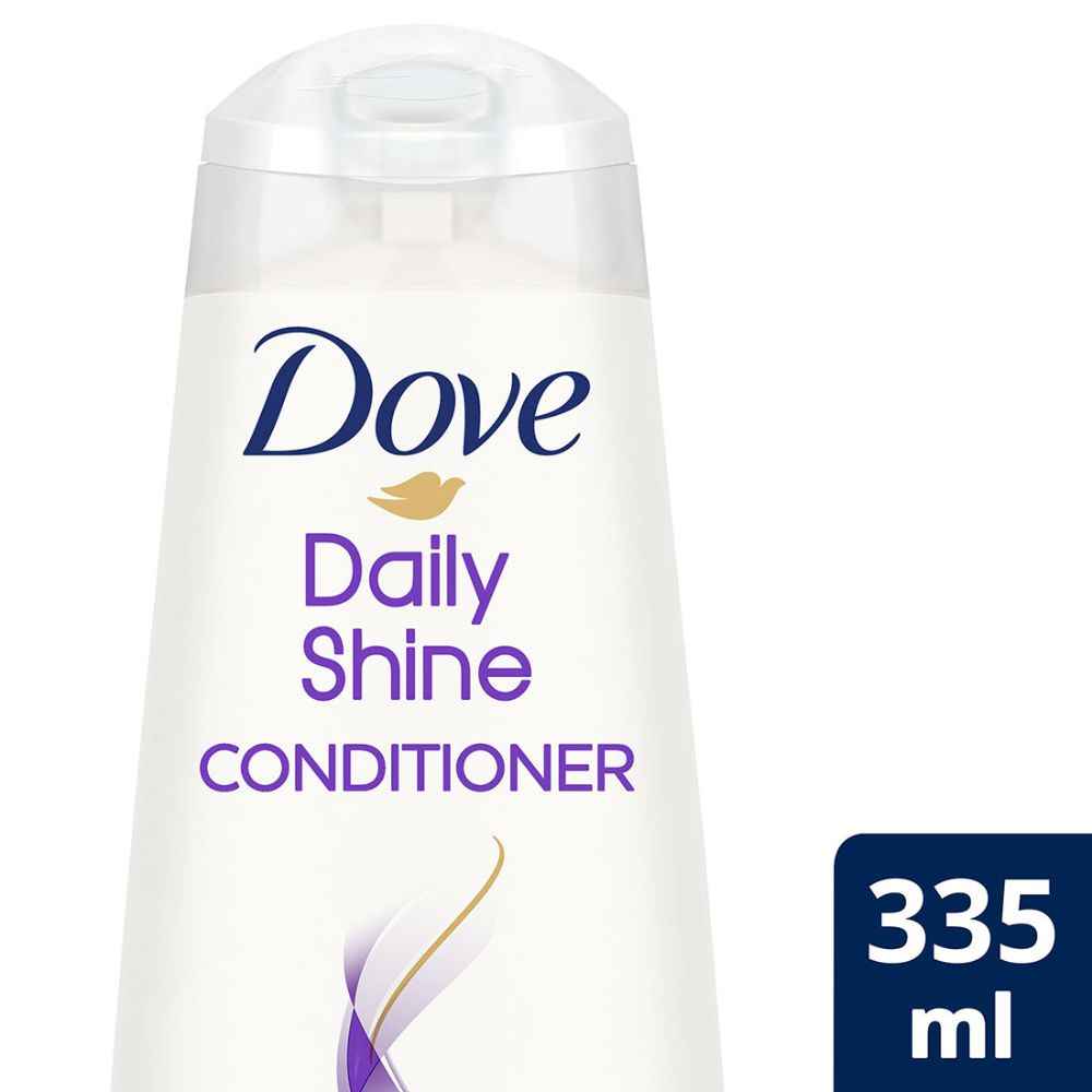 Buy Dove Daily Shine Conditioner, 335 ml - Purplle