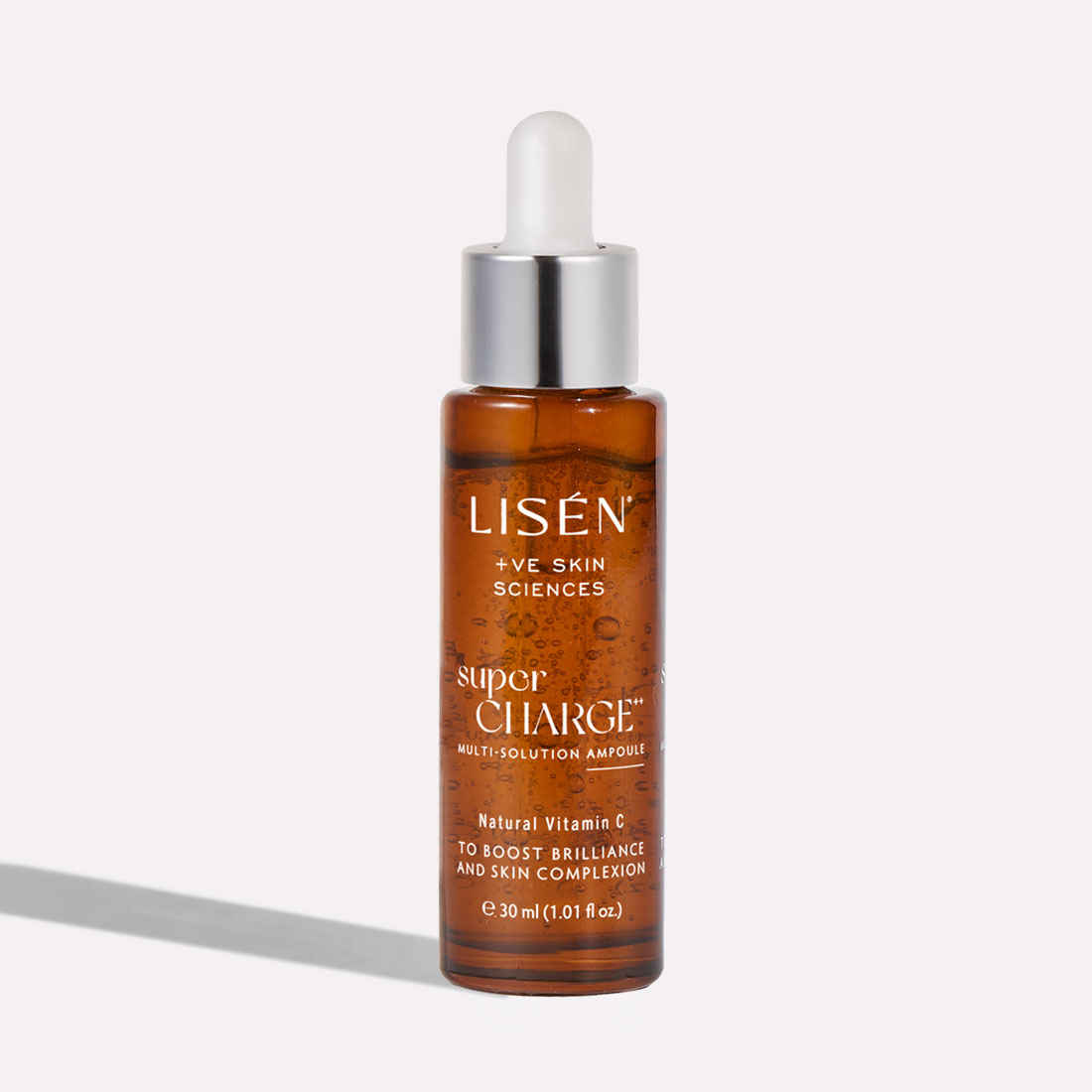 Buy LISEN Supercharge ++ Muti-Solution Ampoule, 30 ML | Fomulated with Natural Vitamin C to Boost Brilliance and Skin Complexion (Women & Men) - Purplle