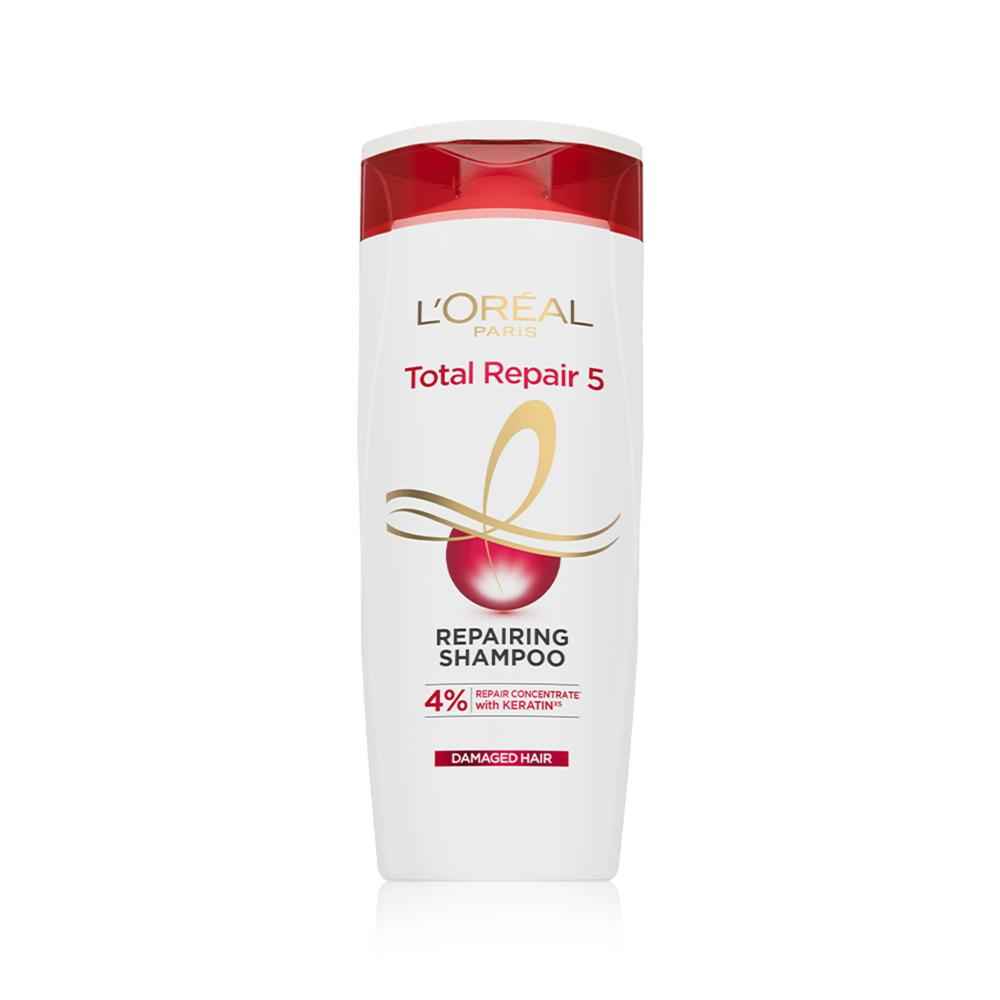 Buy L'Oreal Paris Total Repair 5 Shampoo (82.5ml) - Purplle