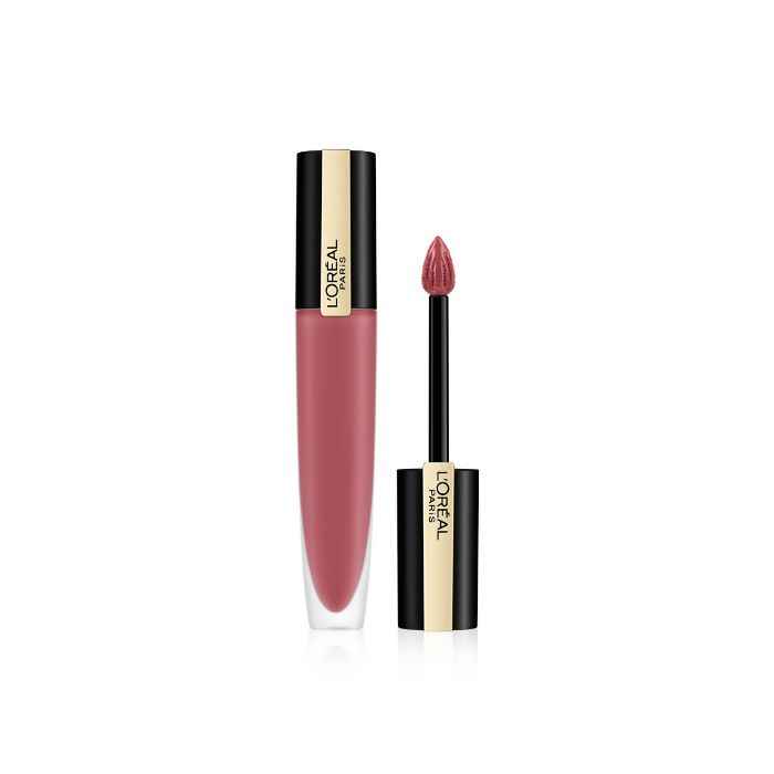 Buy L'Oreal Paris Rouge Signature Matte Liquid Lipstick - I Choose 121 (7 ml) - Purplle