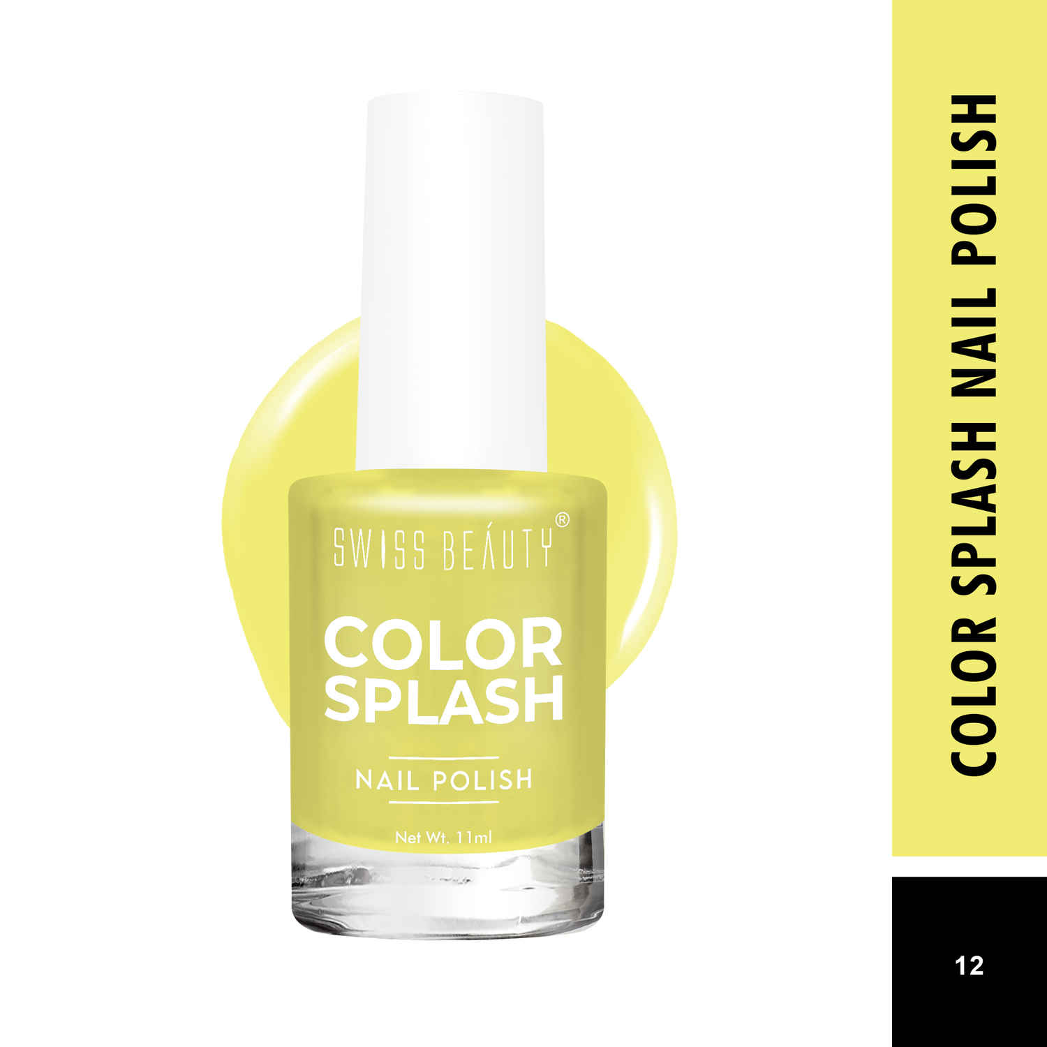 Buy Swiss Beauty Color Splash Nail Polish Shade-12 (11 ml) - Purplle
