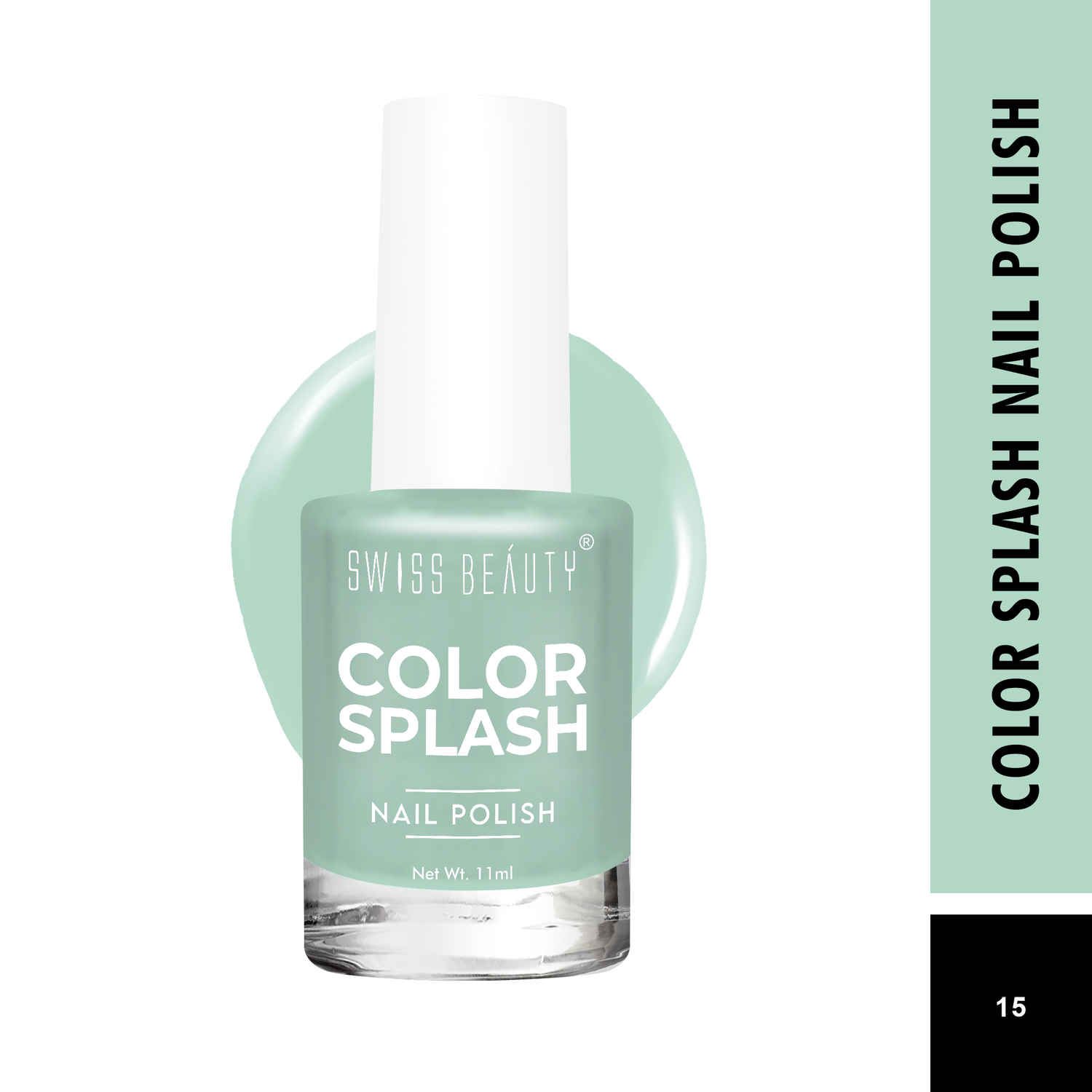 Buy Swiss Beauty Color Splash Nail Polish Shade-15 (11 ml) - Purplle