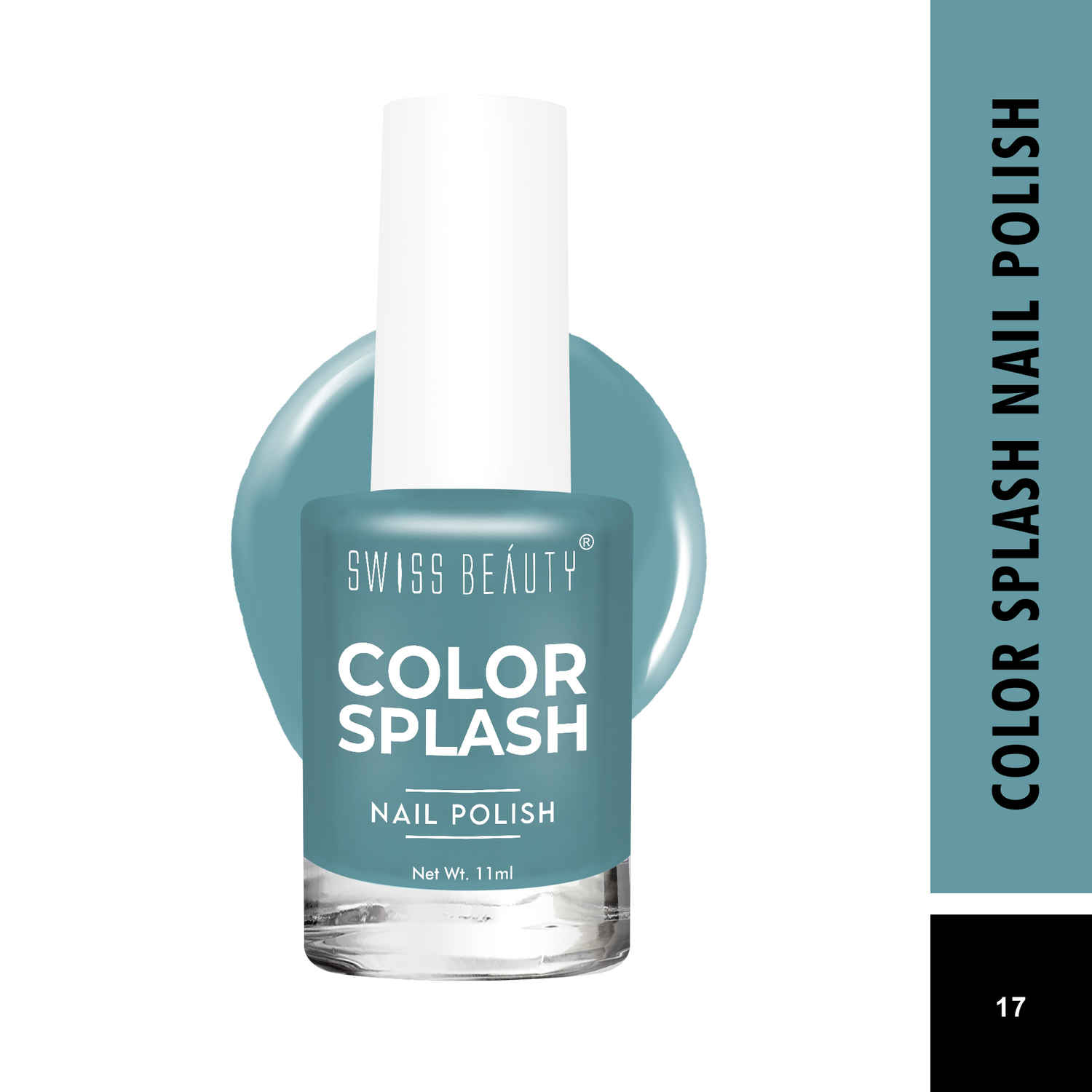 Buy Swiss Beauty Color Splash Nail Polish Shade-17 (11 ml) - Purplle