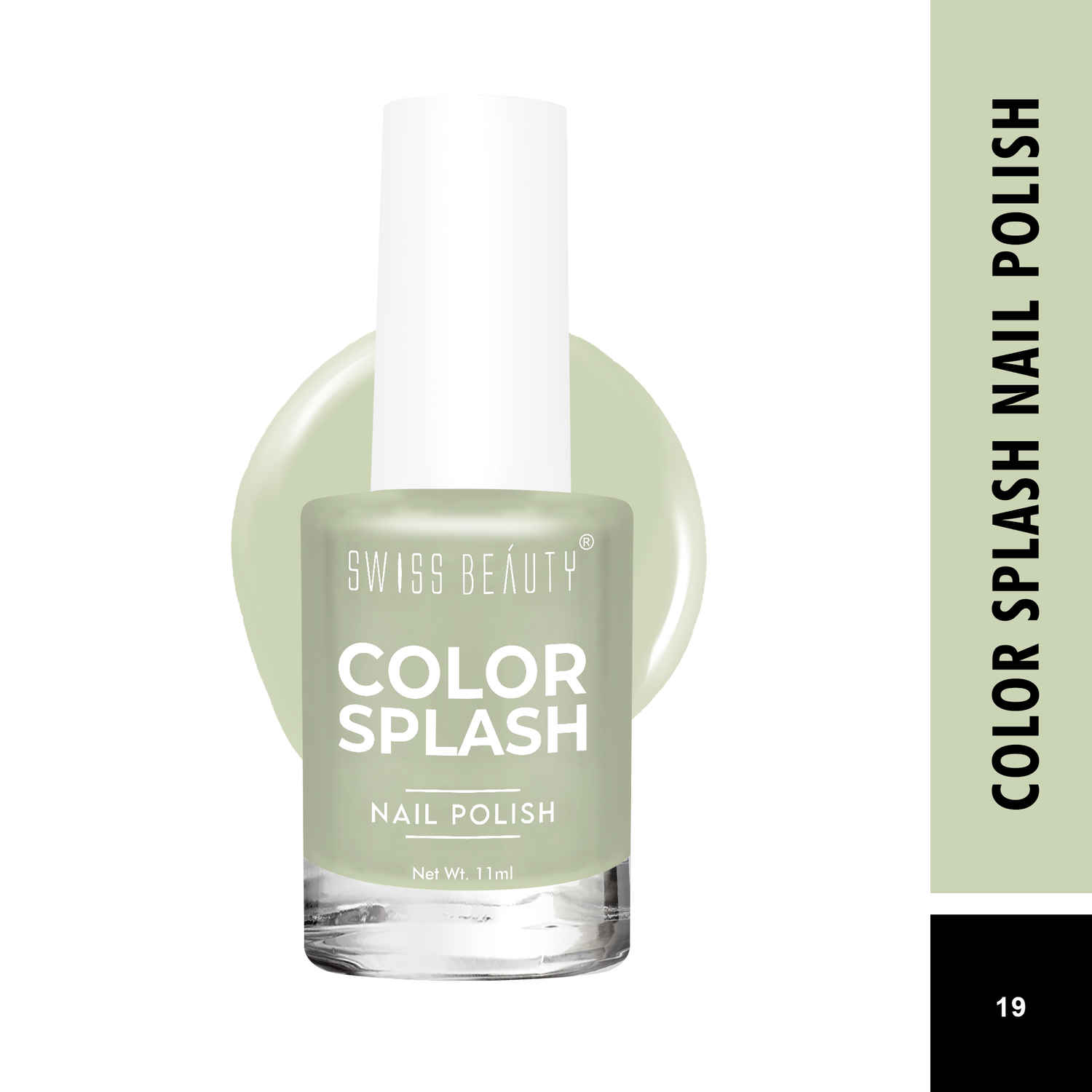 Buy Swiss Beauty Color Splash Nail Polish Shade-19 (11 ml) - Purplle