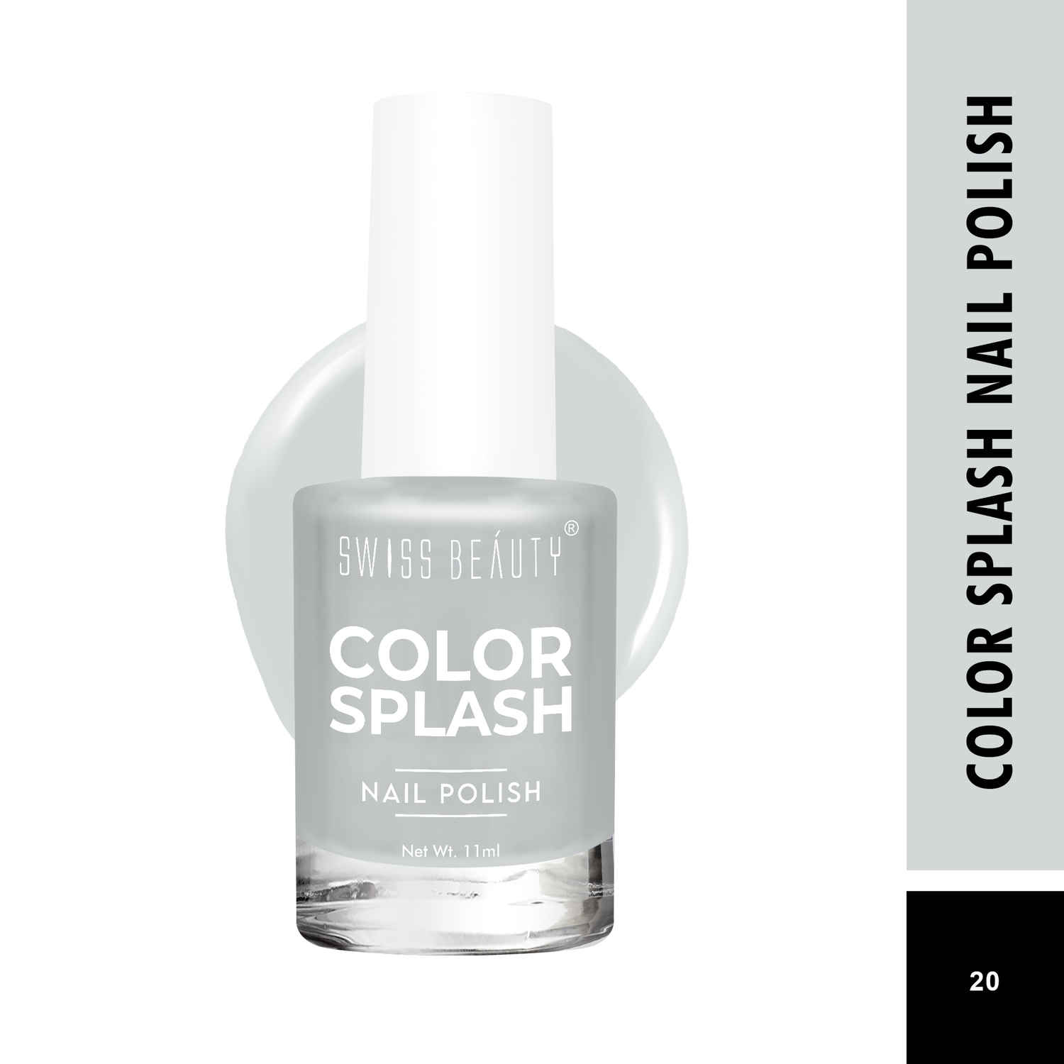 Buy Swiss Beauty Color Splash Nail Polish Shade-20 (11 ml) - Purplle