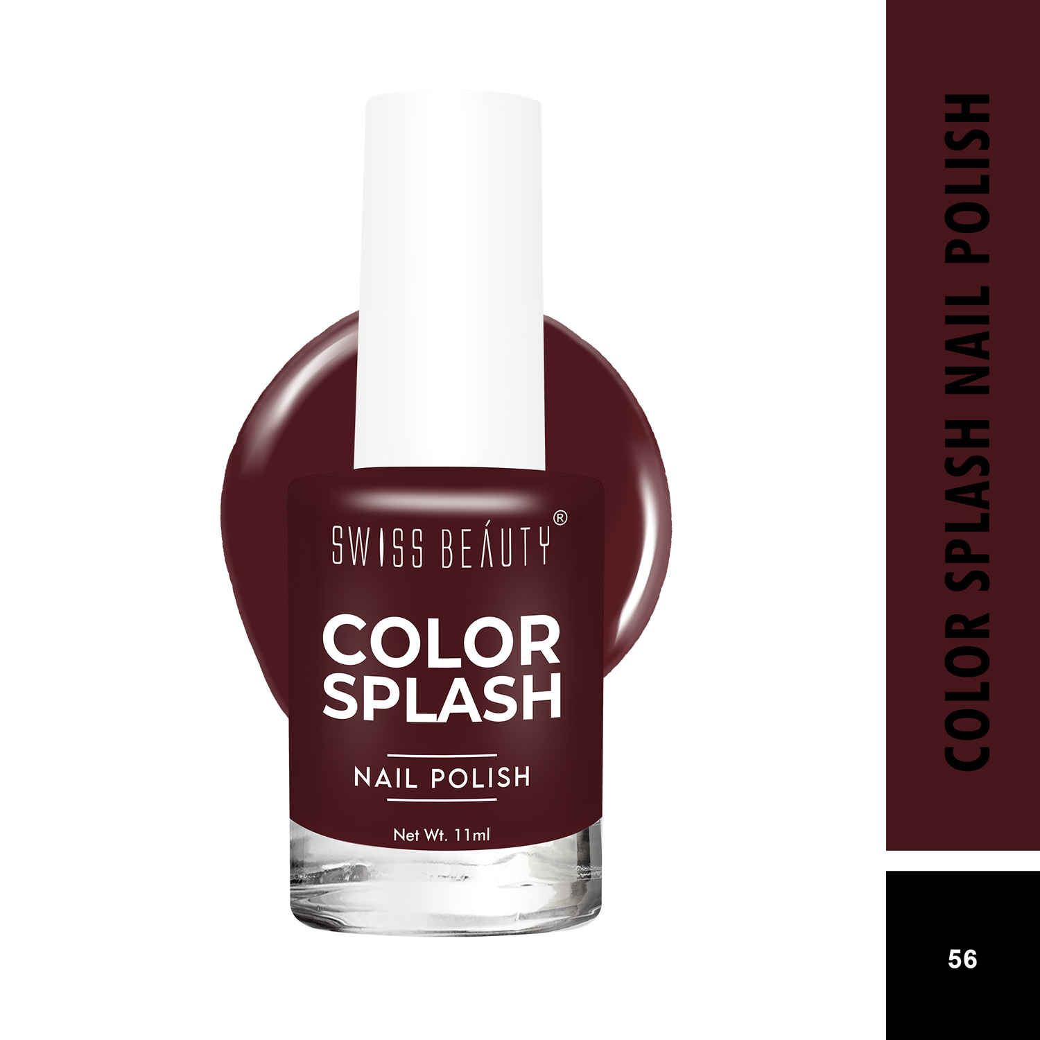 Buy Swiss Beauty Color Splash Nail Polish Shade-56 (11 ml) - Purplle