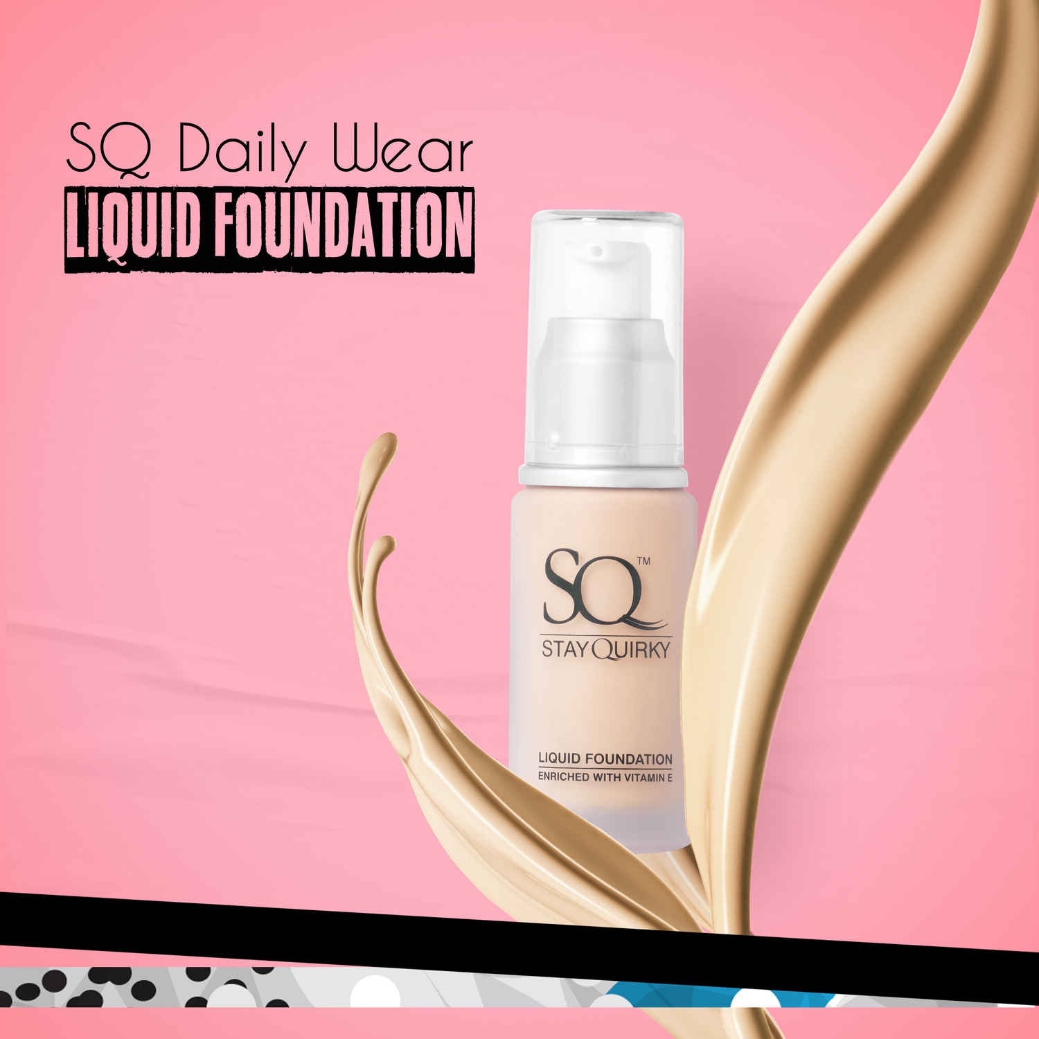 Buy Stay Quirky Daily Wear Liquid Foundation For Fair Skin | Long Lasting | Blendable | Lightweight | Matte - Secret Sand 1 - Purplle