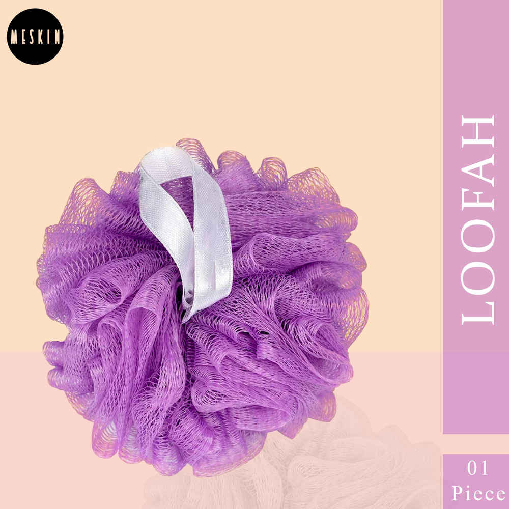 Buy Meskin Round Loofah for Bathing, Soft Loofah For Shower Bath in Multi Color for Daily Use (Assorted Colors) 1 Pc - Purplle