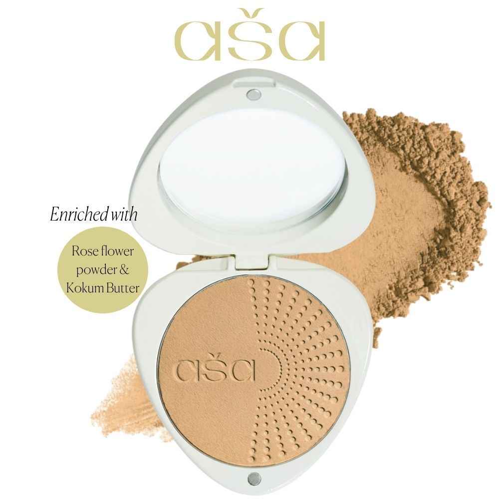 Buy ASA BEAUTY Powder Foundation Toasted Quinoa WN 14 - 10 gm - Purplle