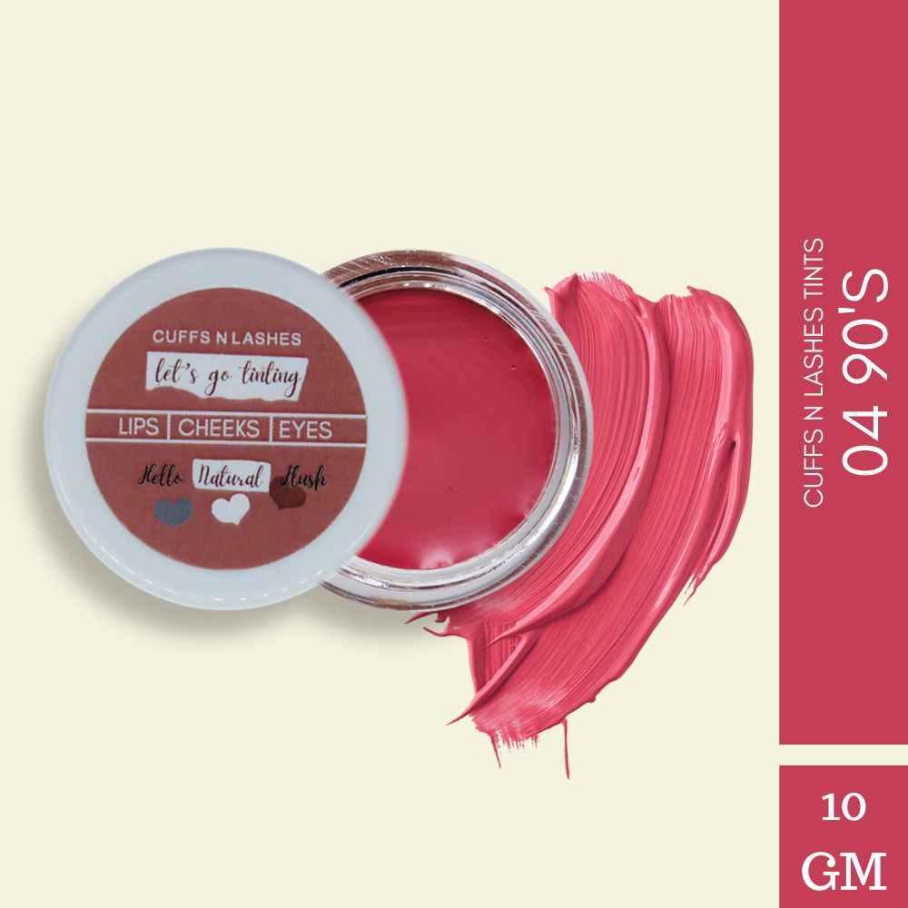 Buy Cuffs N Lashes Let's Go Tinting | Lip, Cheek, Eye Tint | 90's, 04 - Purplle