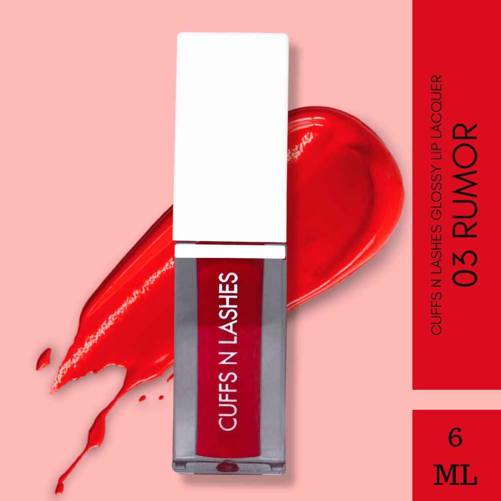 Buy Cuffs N Lashes Lip Gloss, Rumour, 03 - 6 ml - Purplle
