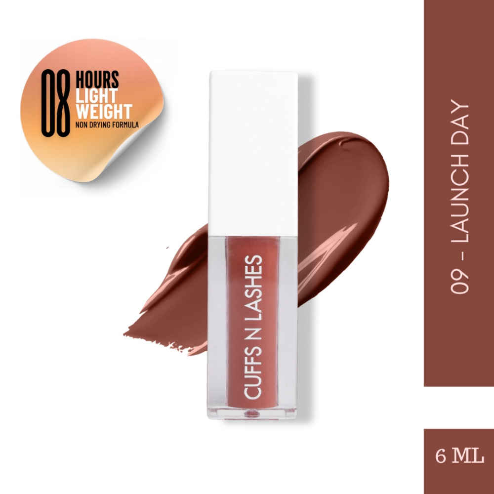 Buy Cuffs N Lashes Matte Liquid Lipstick, Launch Day 09 - Purplle