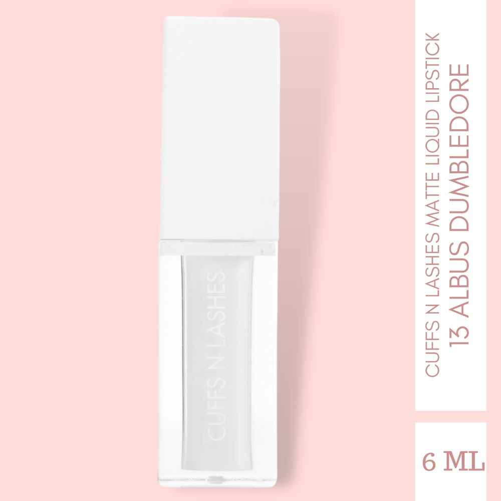 Buy Cuffs N Lashes Matte Liquid Lipstick, Albus Dumbledore, 13 - 6 ml - Purplle