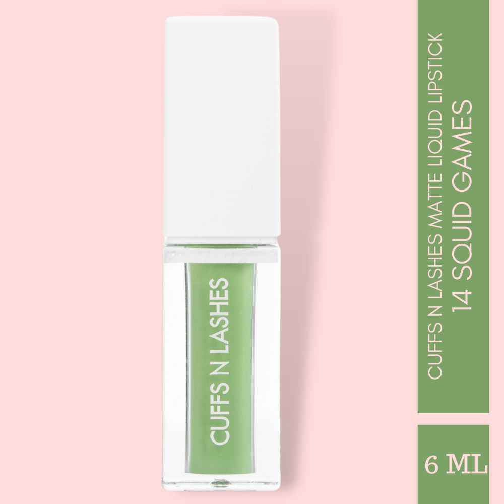 Buy Cuffs N Lashes Matte Liquid Lipstick, Squid Games 14 - 6 ml - Purplle