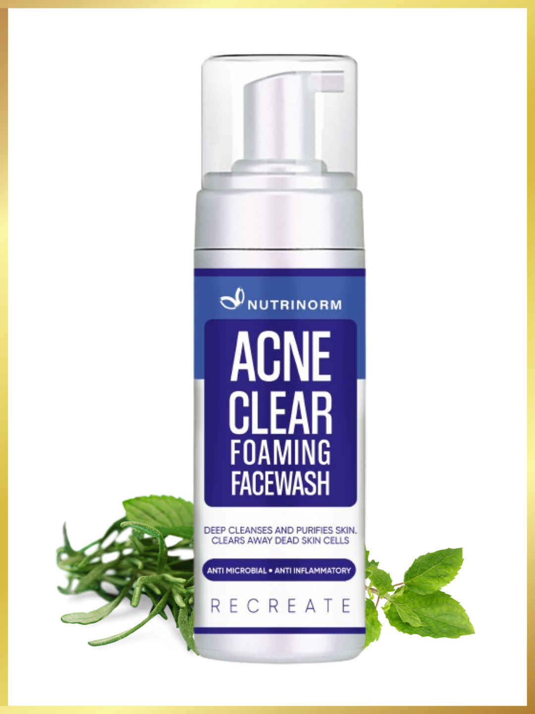 Buy Nutrinorm Acne Clear Foaming Face Wash (150 ml) - Purplle
