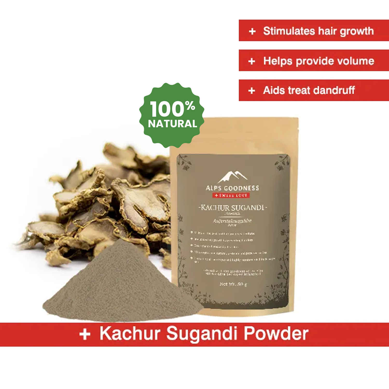 Buy Alps Goodness Powder - Kachur Sugandi (50 gm) - Purplle