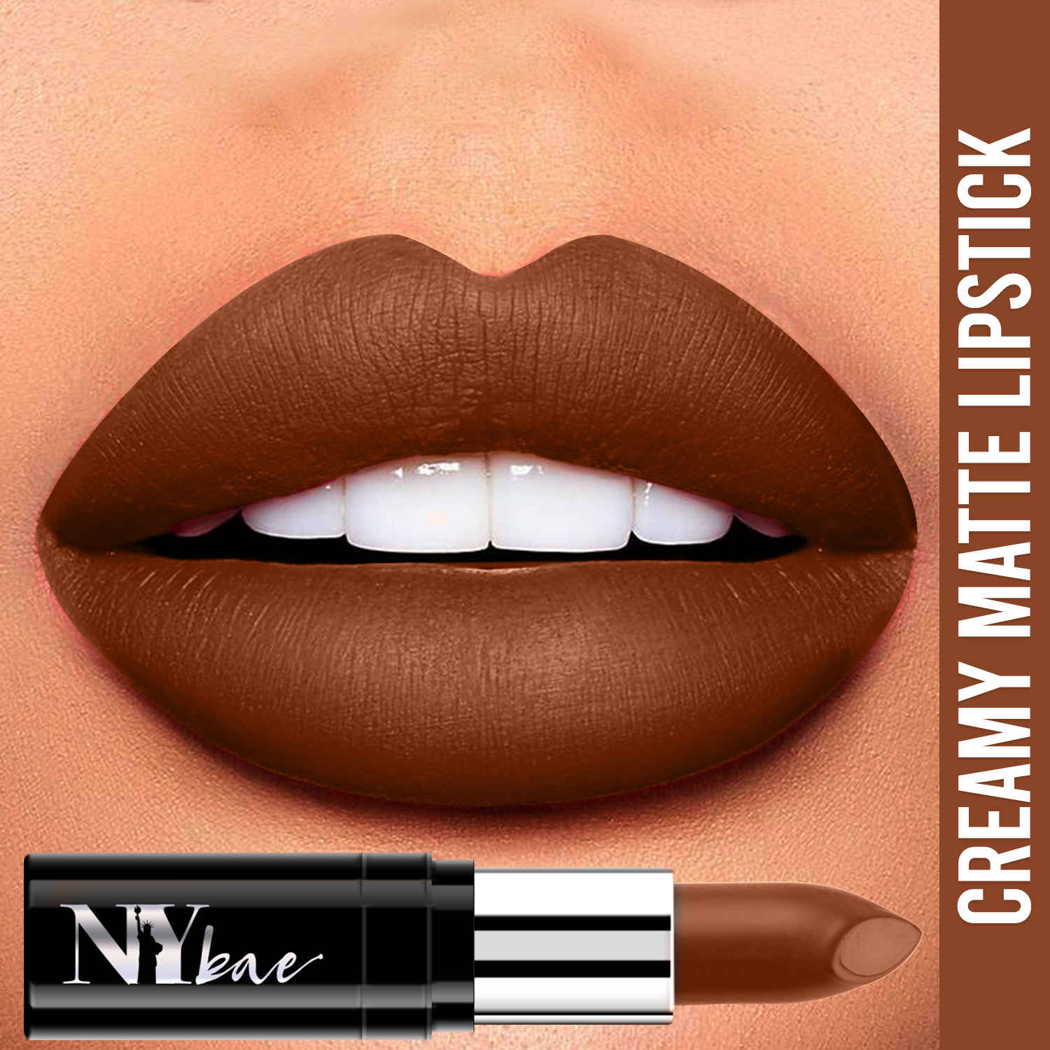 Buy NY Bae Lipstick  Creamy Matte  Nude - Sexy Seaport Lady 35 - Purplle