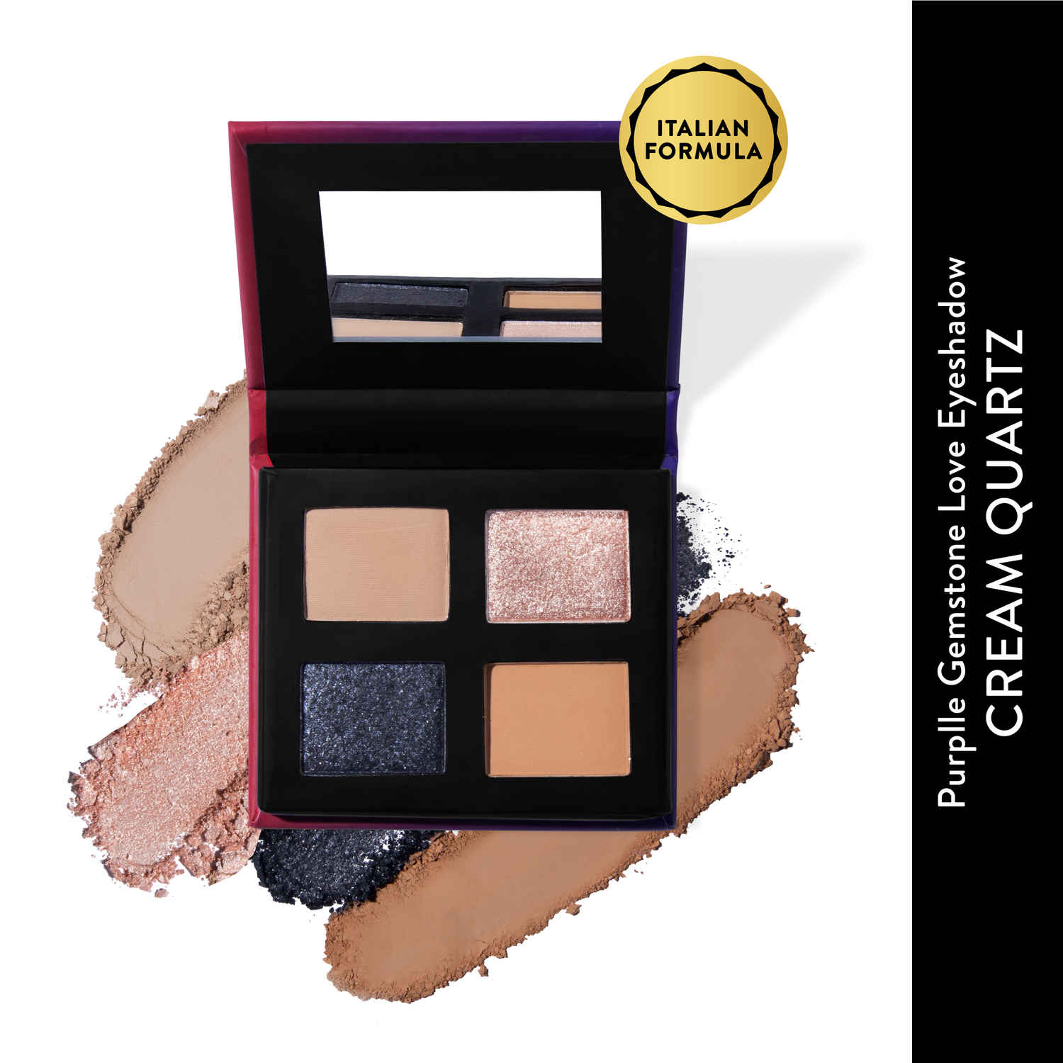 Buy Purplle Gemstone Love Eyeshadow Cream Quartz (2gx4) - Purplle