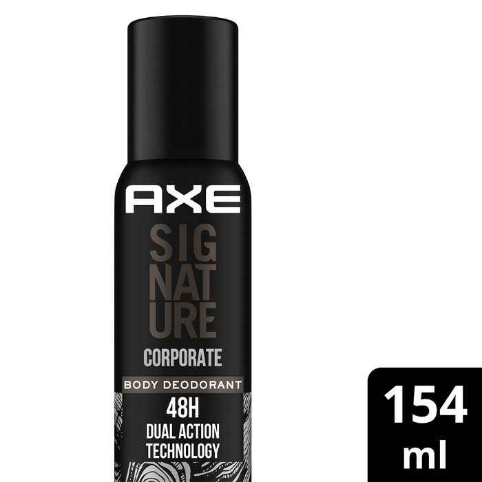 Buy Axe Signature Corporate Long Lasting No Gas Deodorant Bodyspray Perfume For Men 154 ml - Purplle