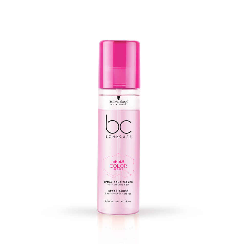 Buy Schwarzkopf Professional Bonacure pH 4.5 Color Freeze Spray Conditioner for Colored Hair 200 ml - Purplle