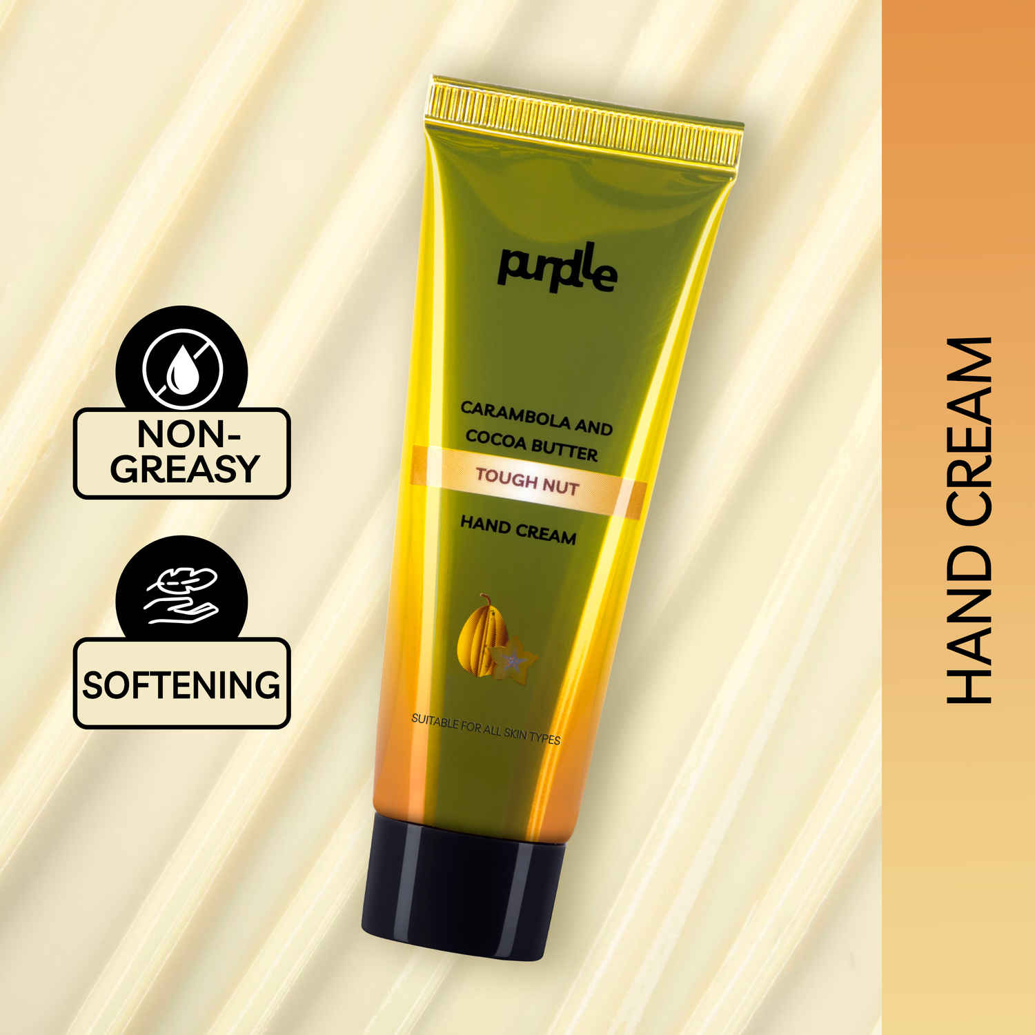 Buy Purplle Carambola and Cocoa Butter Tough Nut Hand Cream (20 gm) - Purplle