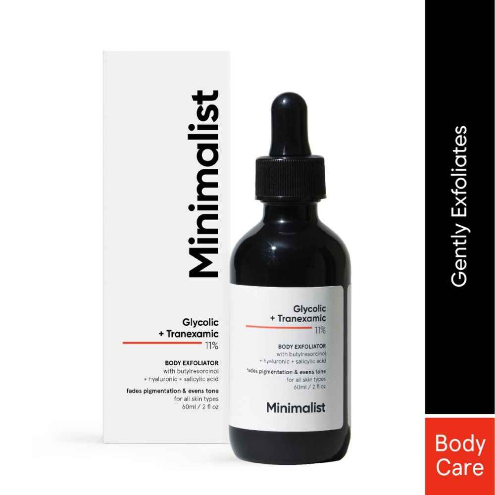 Buy Minimalist 11% Glycolic acid & Tranexamic acid, Body Exfoliator - 60 ml - Purplle