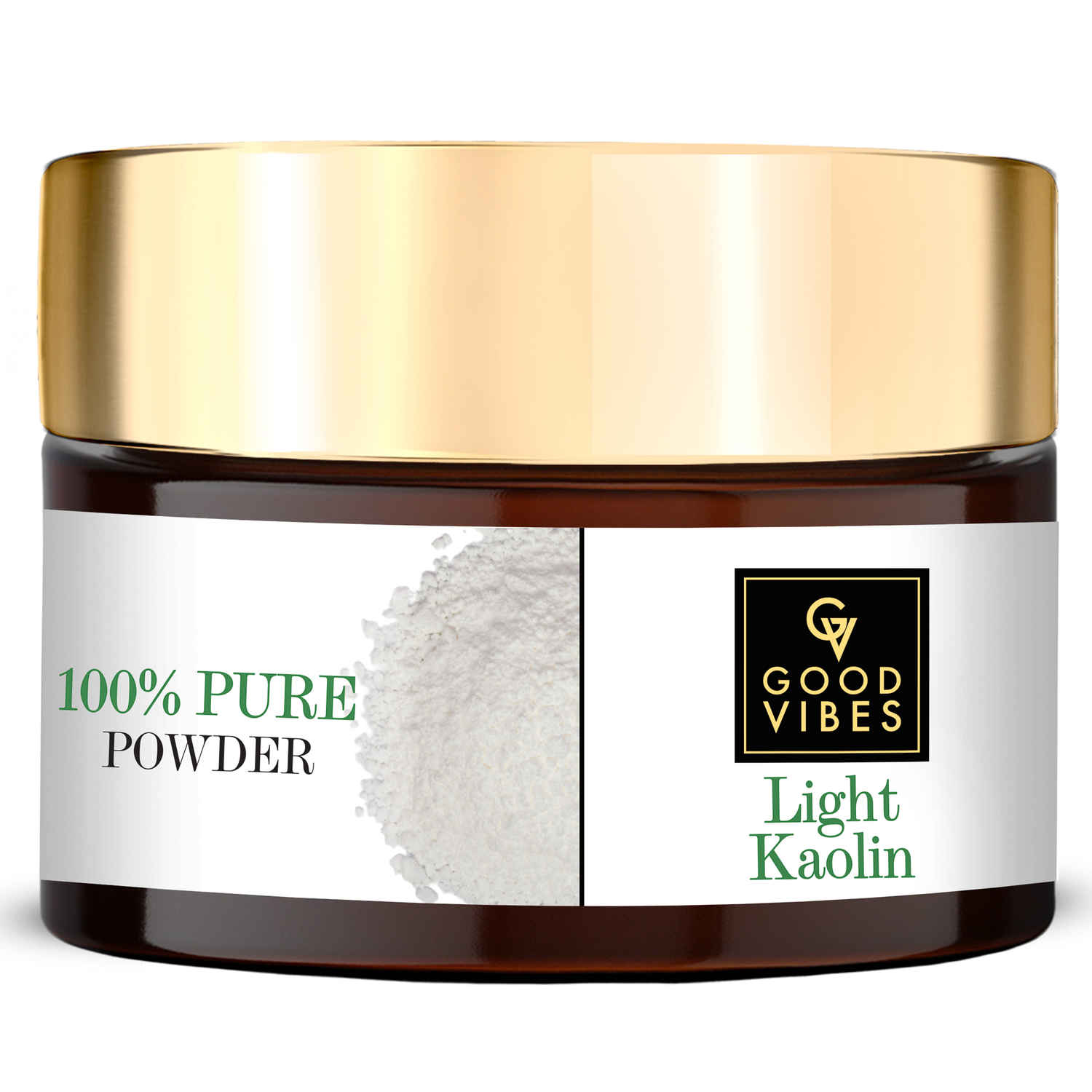 Buy Good Vibes Light Kaolin 100% Pure Powder (40 g) - Purplle