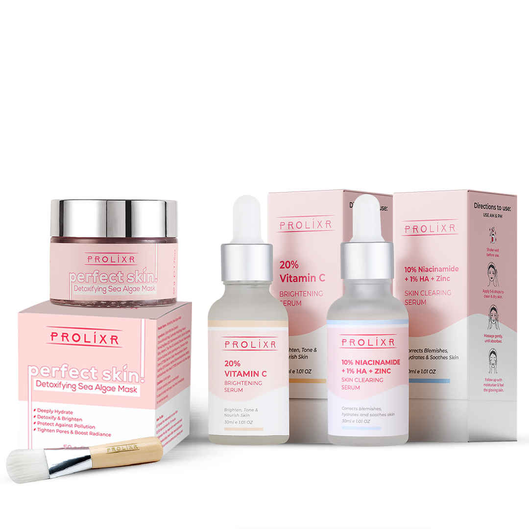 Buy Prolixr Vitamin Restore Bundle,For Bright, Detoxified, Hydrated,For Men And Women - Purplle
