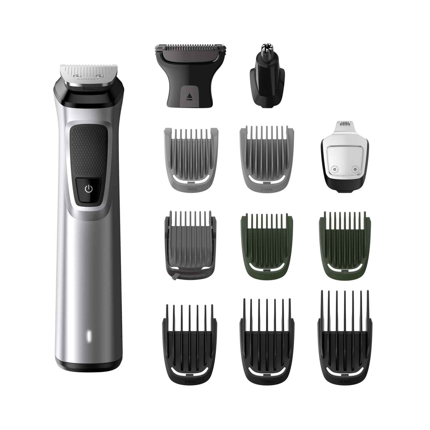 Buy Philips Multi Grooming Kit MG7715/65, 13-in-1, Face, Head and Body - All-in-one Trimmer. Power adapt technology for precise trimming, 120 Mins Run Time with Quick Charge - Purplle