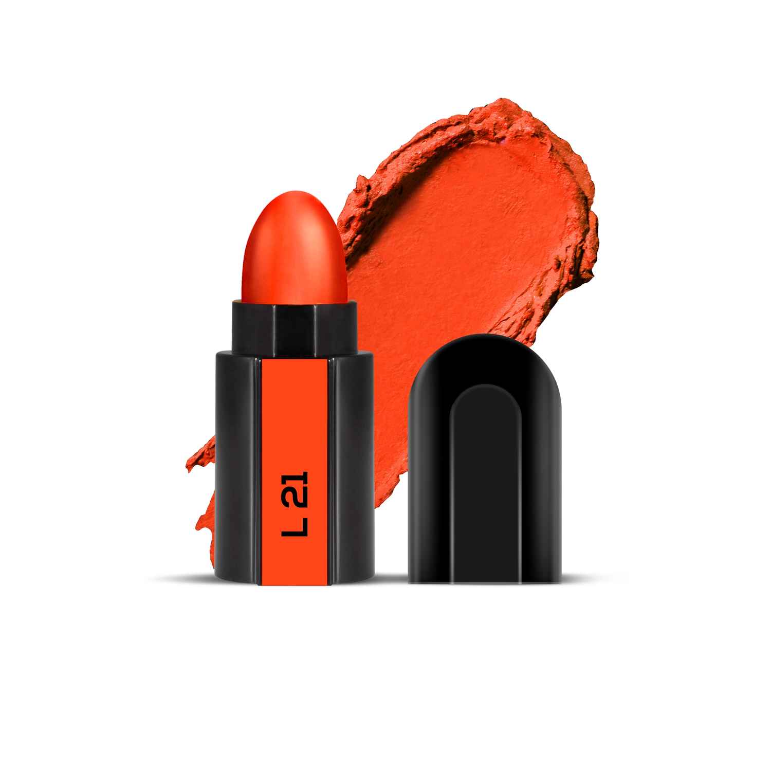 Buy RENEE Fab Bullet Lipstick L 21 Tictoc Tangerine, Long Lasting, Matte Finish, Non Drying Formula with Intense Color Payoff, Compact & Easy to Use, 1.5 gm - Purplle