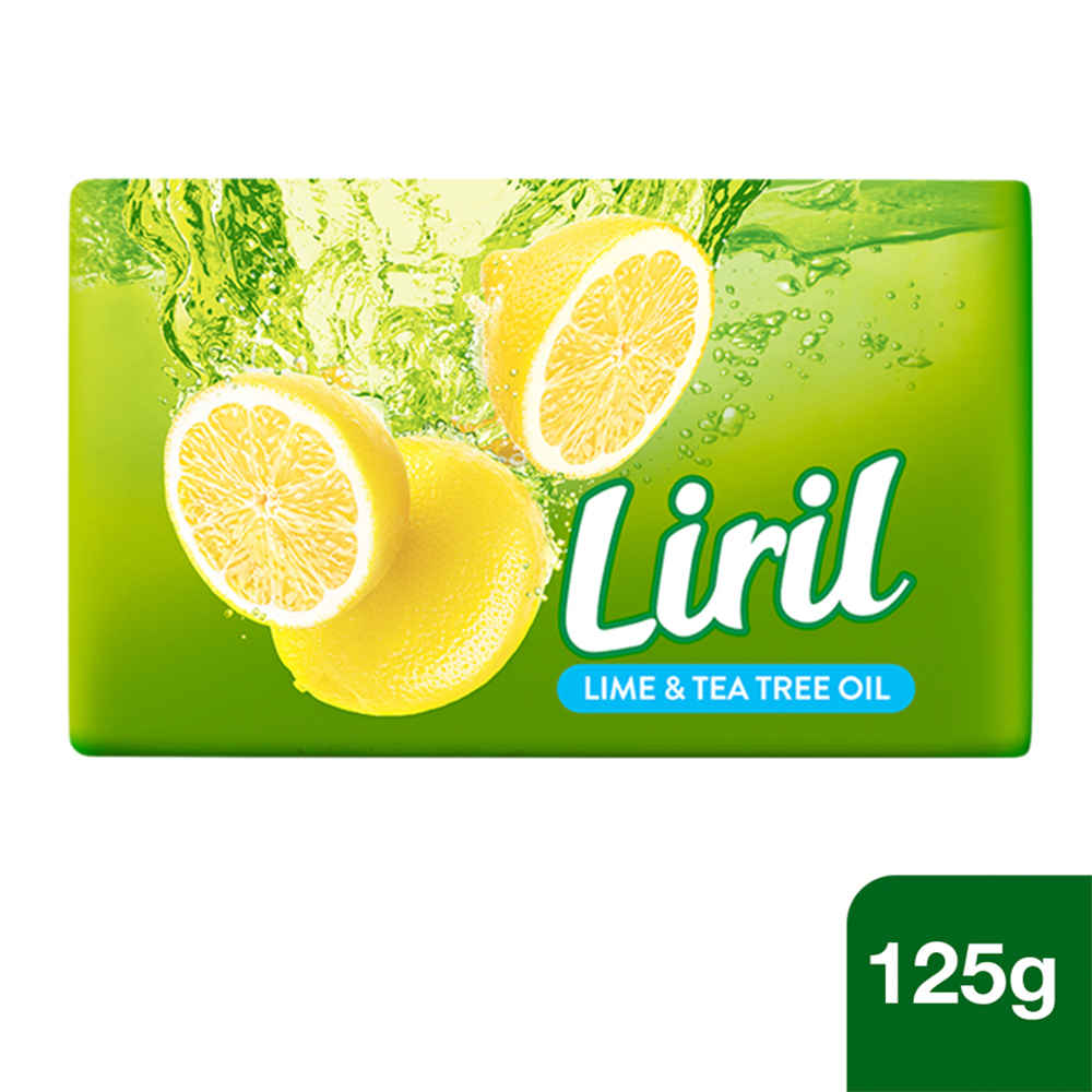 Buy Liril Lime & Tea Tree Oil Soap 125 g - Purplle