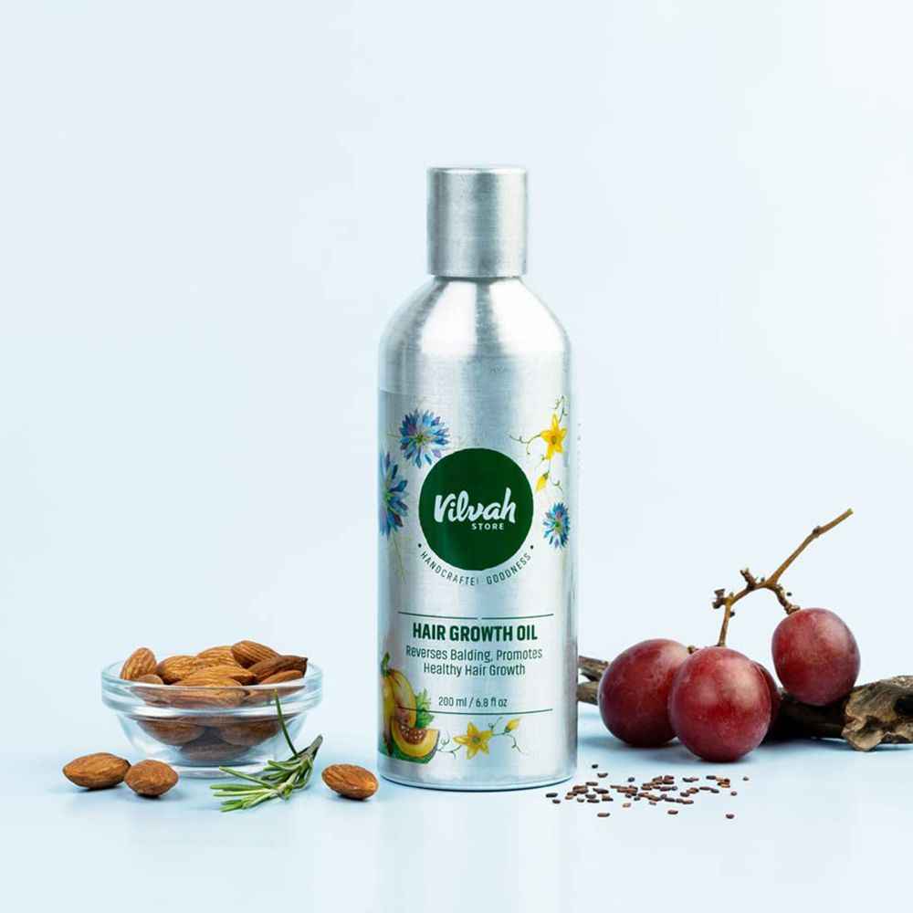 Buy Vilvah Hair Growth oil 100 ml - Purplle