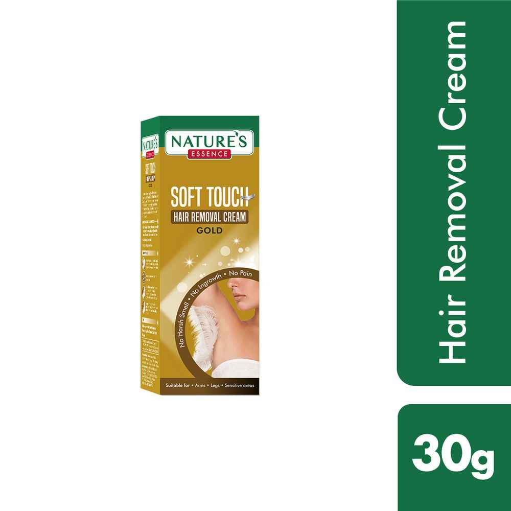 Buy Nature's Essence Soft Touch Hair Removal Cream - Gold, 30 gms - Purplle
