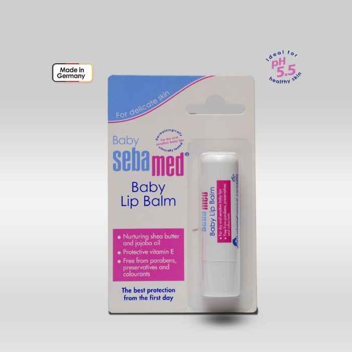 Buy Sebamed Baby Lip Balm 4.8g|For Dry & sensitive baby Lips|With Shea Butter & Jojoba Oil|Paraben free - Purplle
